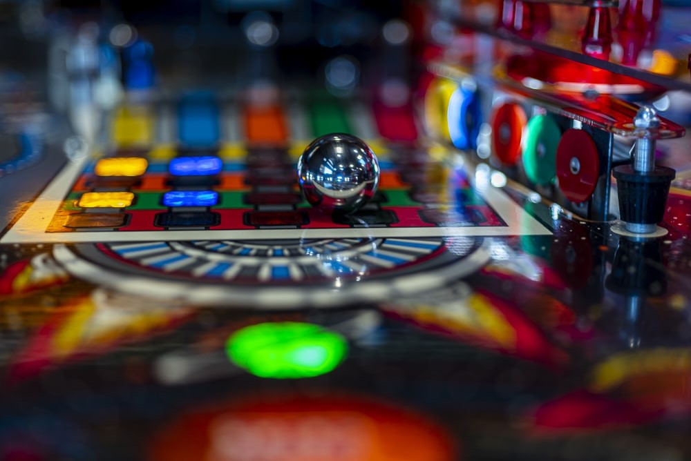 silver ball pinball machine